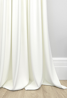 Premier Velvet (Thermal Blackout), Snow White - Made to Measure Curtains